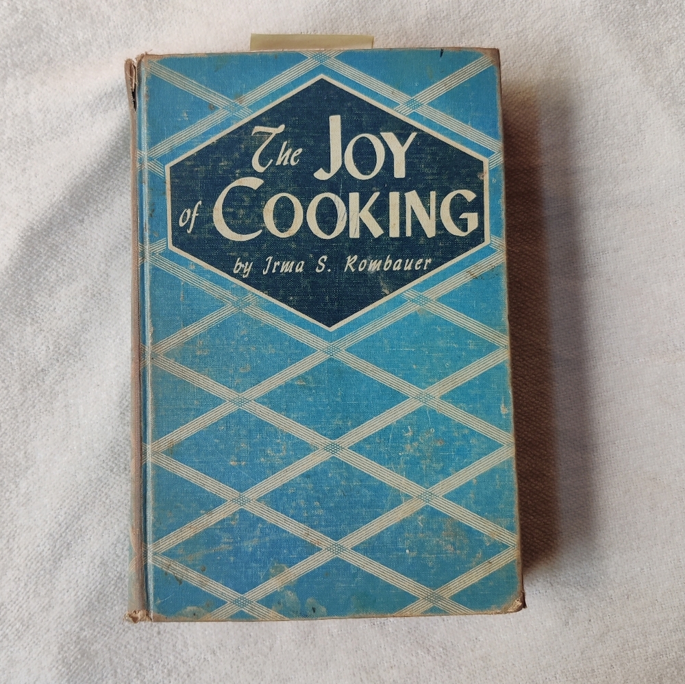 The Joy of Cooking 1943 by Irma S. Rombauer Vintage Recipe Book Wartime WWII